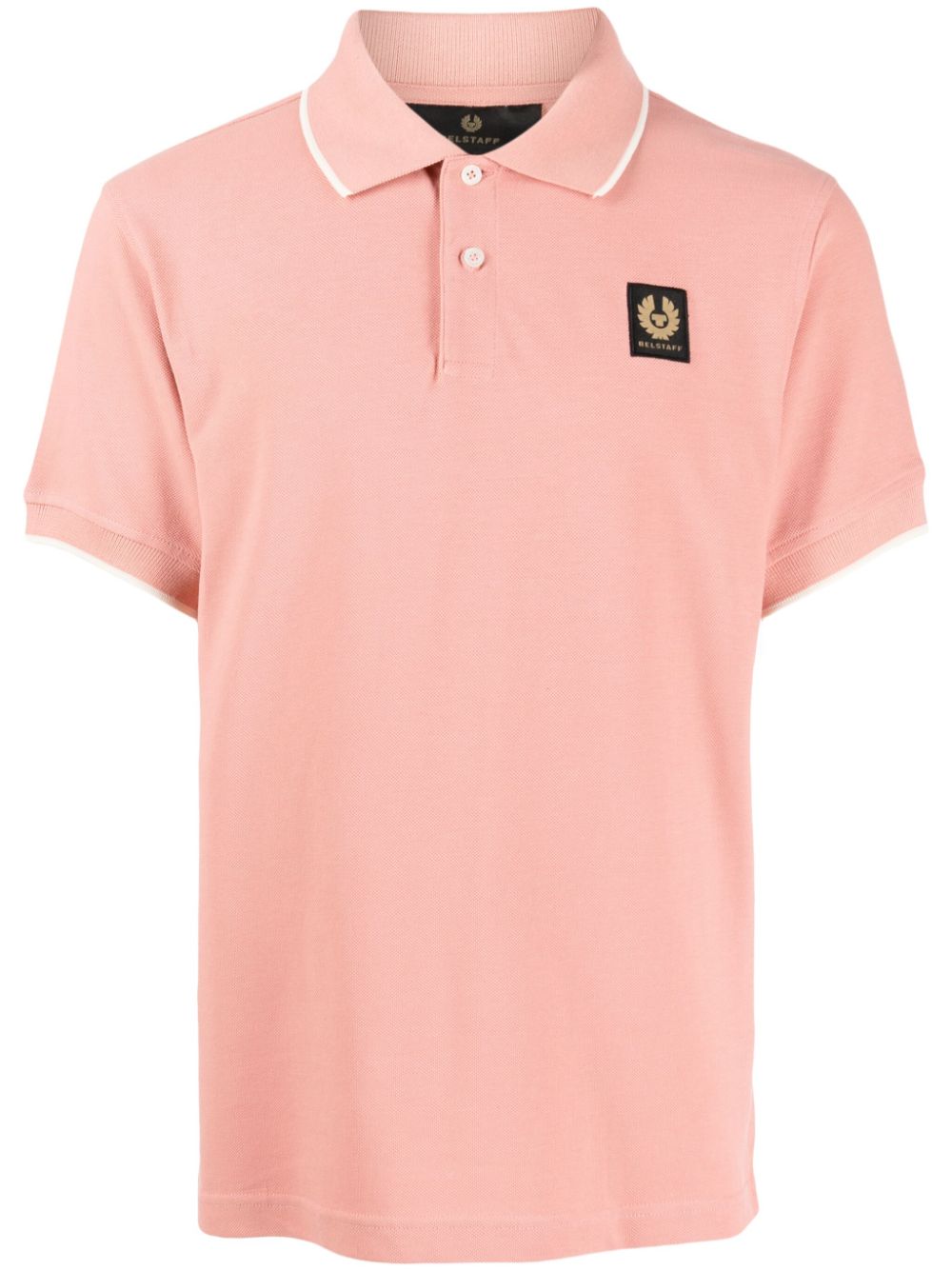 Belstaff Poloshirt mit Logo-Applikation - Rosa von Belstaff