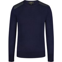 Belstaff Pullover Schurwolle mit Logo-Aufnäher in S Belstaff Pullover Schurwolle mit Logo-Aufnäher in S von Belstaff