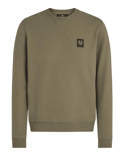 Belstaff Sweatshirt (XXL, True Olive), echt Oliv, XXL von Belstaff