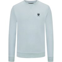 Belstaff Sweatshirt aus softer Baumwolle mit Logo-Aufnäher in S von Belstaff