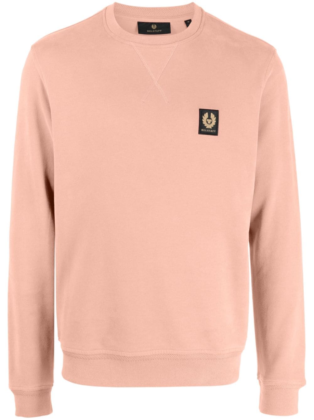 Belstaff Sweatshirt mit Logo-Applikation - Rosa von Belstaff