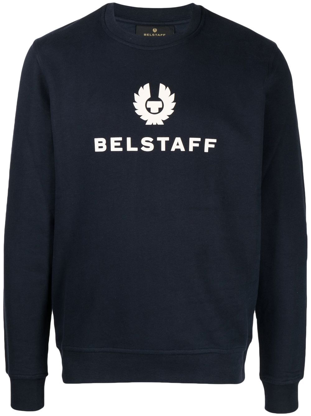 Belstaff Sweatshirt mit Logo-Print - Blau von Belstaff
