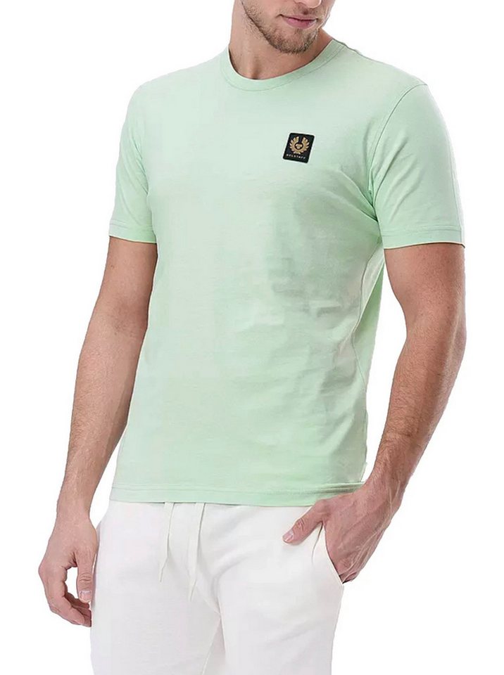 Belstaff T-Shirt Retro 1924 Patch Regular Fit Shirt Gesticktem Rand versehener Phoenix-Patch auf der Brust von Belstaff