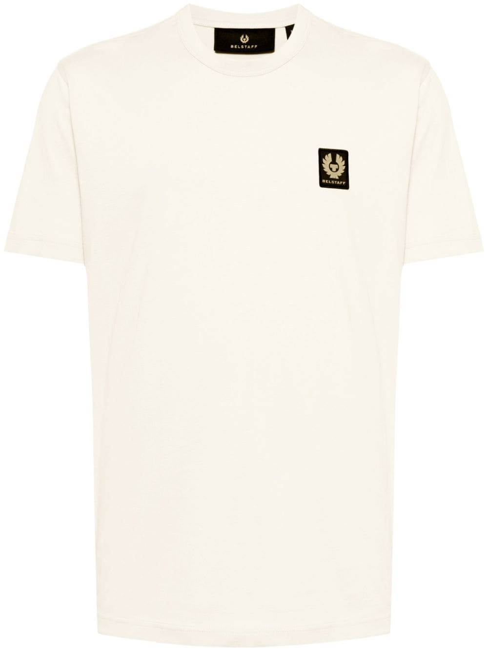 Belstaff T-Shirt mit Logo-Patch - Gelb von Belstaff