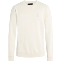 Belstaff Unifarbenes Sweatshirt mit aufgenähtem Logo-Emblem in L von Belstaff