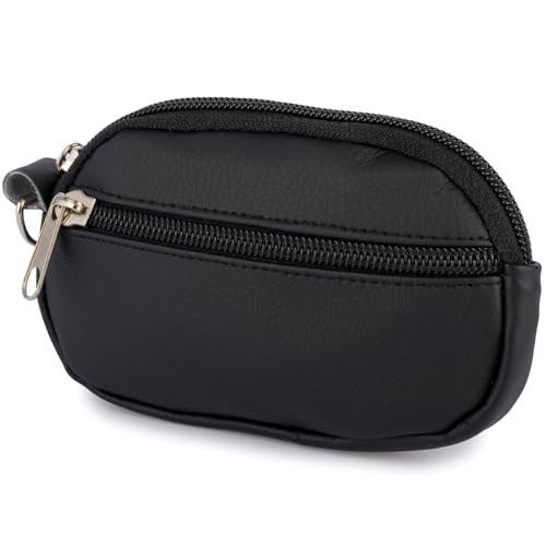 SCHLÜSSELETUI großes Schlüsseletui mit DREI Fächern Flache Lange geräumige Geldbörse von BELTIMORE