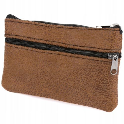 Beltimore SCHLÜSSELMÄPPCHEN großes Schlüsseletui mit DREI Fächern Flache Lange geräumige Geldbörse von BELTIMORE