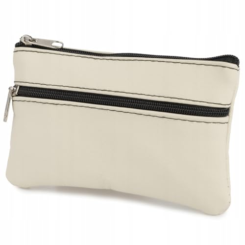 SCHLÜSSELETUI großes Schlüsseletui mit Zwei Fächern Flache Lange geräumige Geldbörse von Beltimore