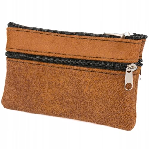 SCHLÜSSELMÄPPCHEN großes Schlüsseletui mit DREI Fächern Flache Lange geräumige Geldbörse von BELTIMORE