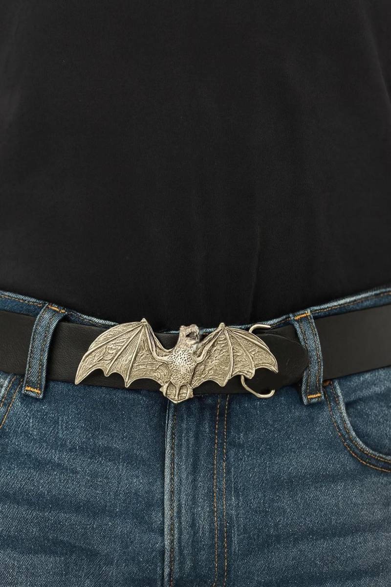 Vintage Style Fledermaus Gürtelschnalle Dracula Megabat Design von BeltsBucklesBolos