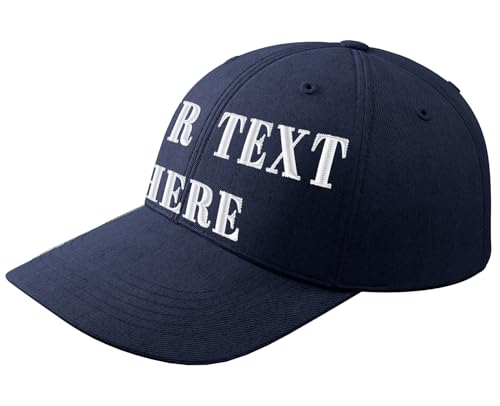 Bemaystar Personalisierte Baseballkappe mit Stickerei Text,Bestickte Kappe mit Text, Baseballkappe für Ihn,Personalisiertes Geschenk Marineblau Bemaystar Personalisierte Baseballkappe mit Stickerei Text,Bestickte Kappe mit Text, Baseballkappe für Ihn,Personalisiertes Geschenk Marineblau von Bemaystar