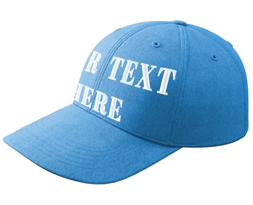 Bemaystar Personalisierte Baseballkappe mit Stickerei Text,Bestickte Kappe mit Text, Baseballkappe für Ihn,Personalisiertes Geschenk Pfauenblau Bemaystar Personalisierte Baseballkappe mit Stickerei Text,Bestickte Kappe mit Text, Baseballkappe für Ihn,Personalisiertes Geschenk Pfauenblau von Bemaystar
