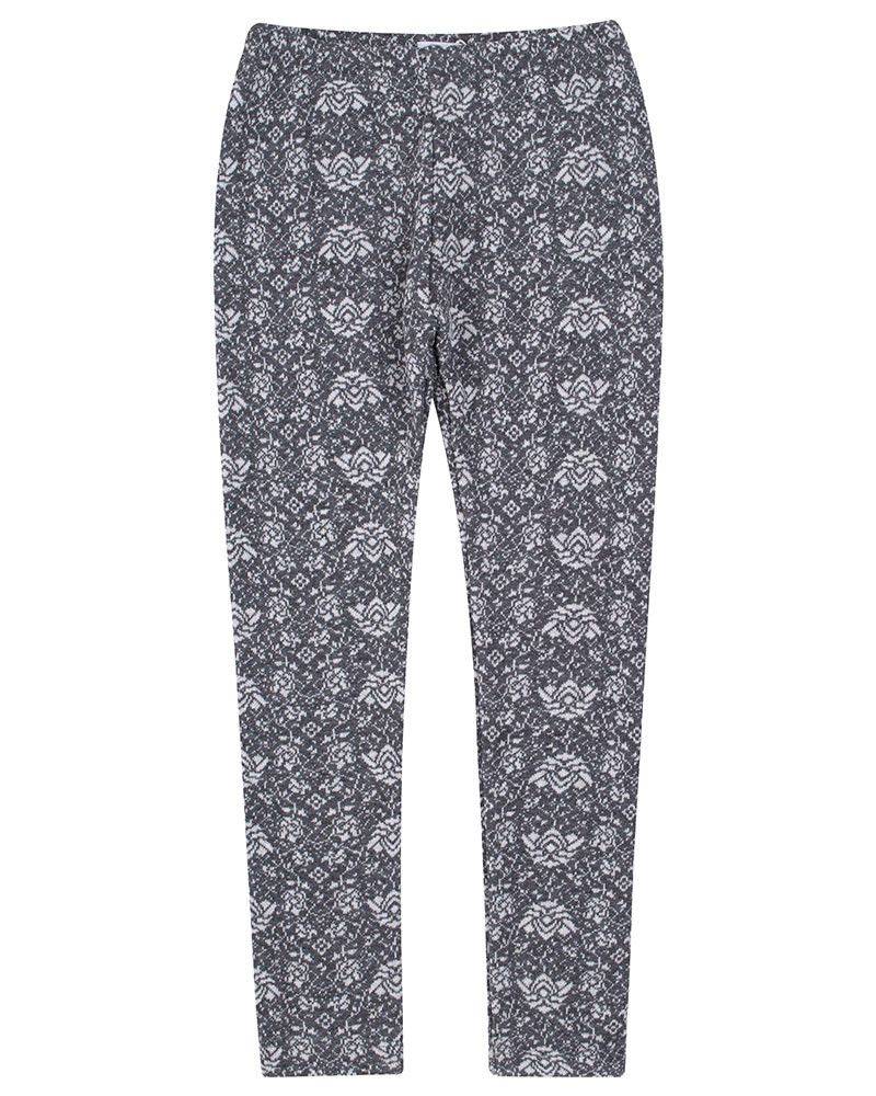 Bembi Leggings grau Mädchen Winterleggings von Bembi
