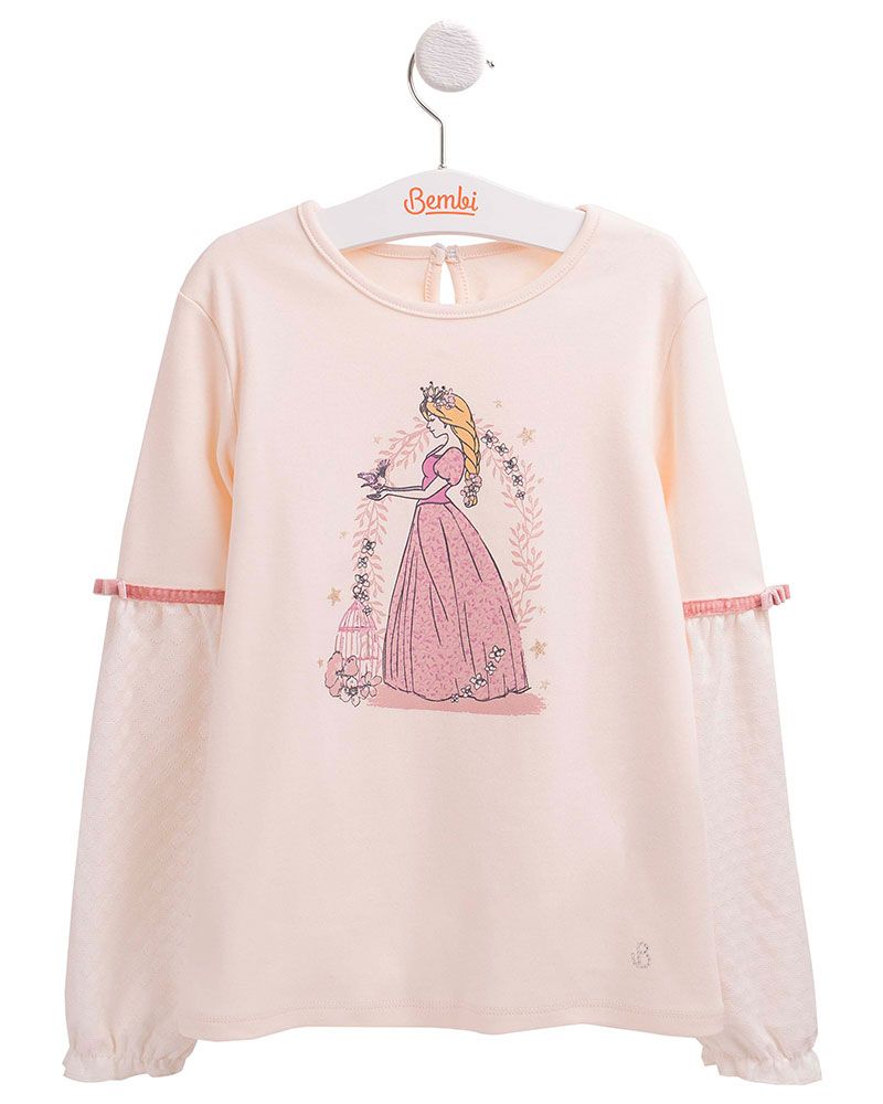 Bembi Longsleeve zart rosa Prinzessinenlook von Bembi