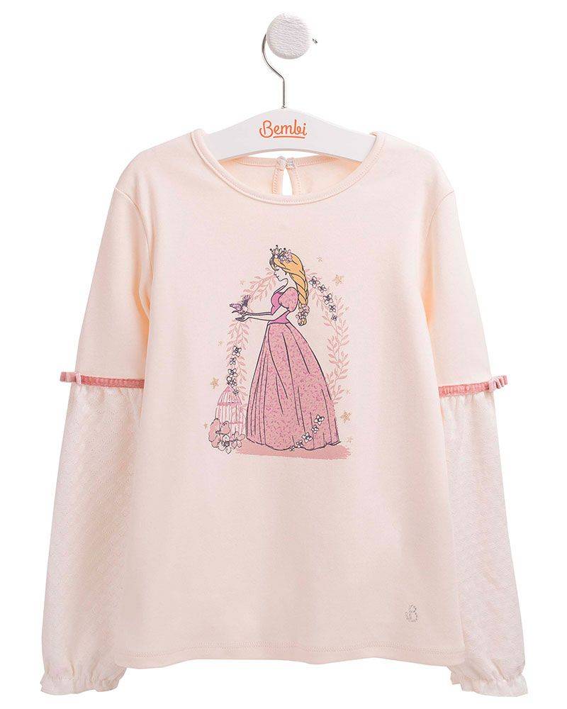 Bembi Longsleeve zart rosa Prinzessinenlook von Bembi