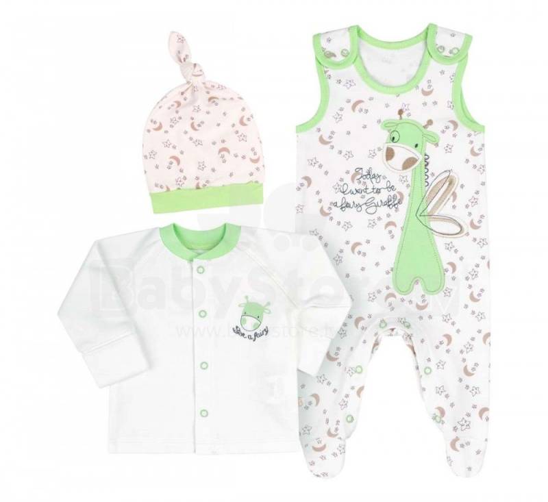 Bembi Set Mütze 2tlg. Strampler grün von Bembi