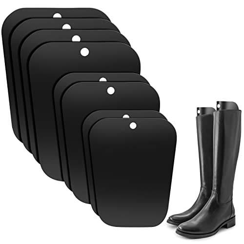 Bememo Boot Shaper Form Einsätze Hohe Stiefel Unterstützung für Damen und Männer, 8 Stück für 4 Paar Stiefel (16 Zoll, Schwarz) von Bememo