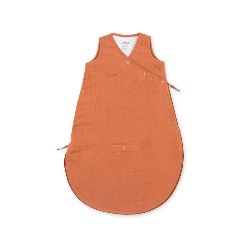 Ärmelloser Schlafsack Sommer -  TOG 0.5 Swaddle pumpkin von Bemini