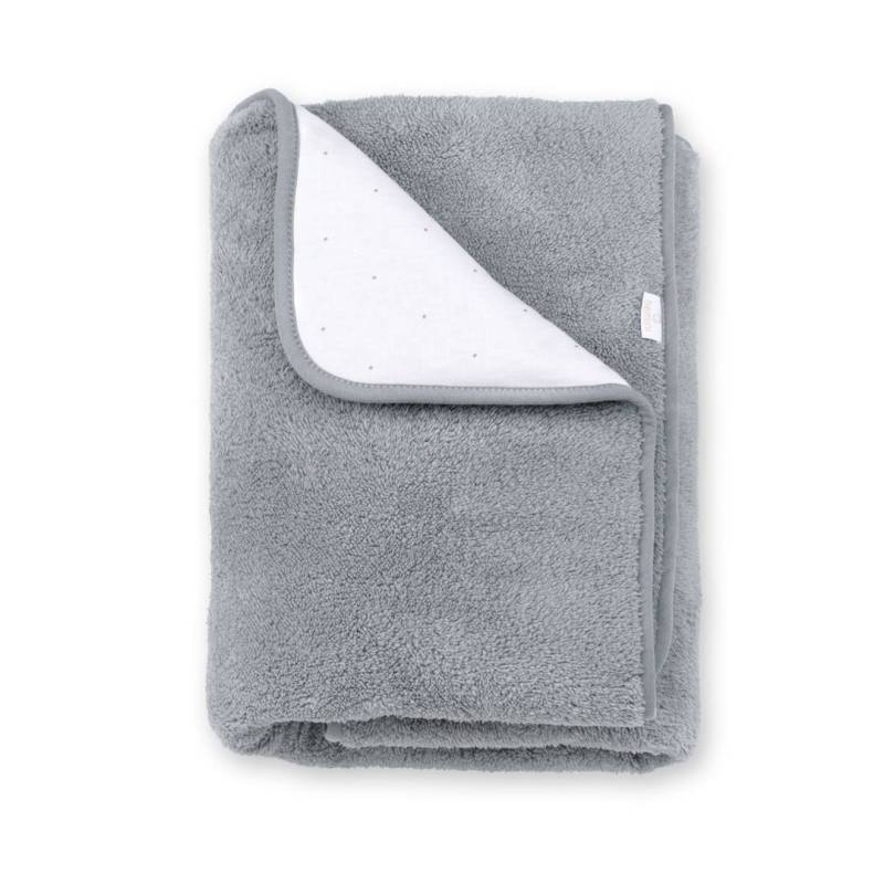 Kuscheldecke Sommer  -  TOG 3 Pady jersey - softy small dot print grizou von Bemini