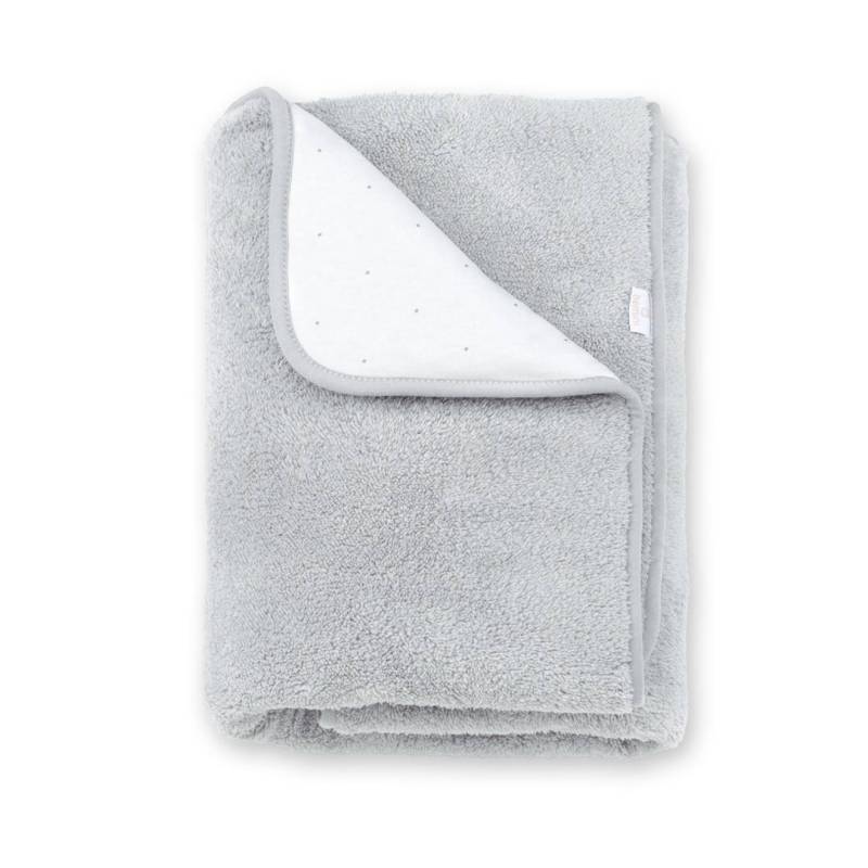 Kuscheldecke Sommer  -  TOG 3 Pady jersey - softy small dot print plum von Bemini
