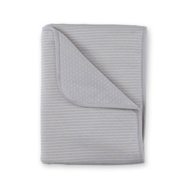 Kuscheldecke hiver  -  TOG 3 Pady twin jersey - twin jersey stripe shadow von Bemini