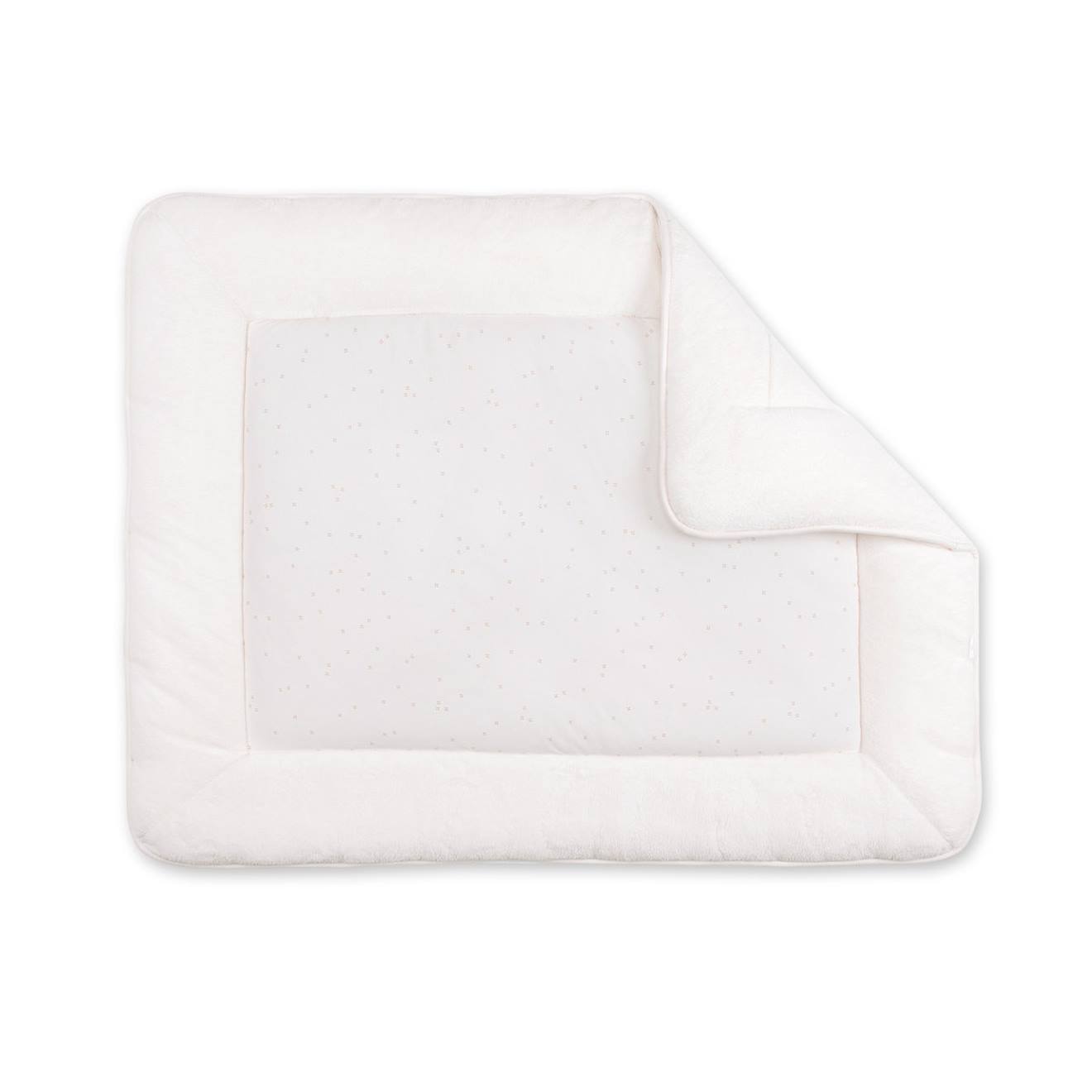 Laufstalleinlage Krabbeldecke - Pady Jersey - bamboo mini pudding von Bemini