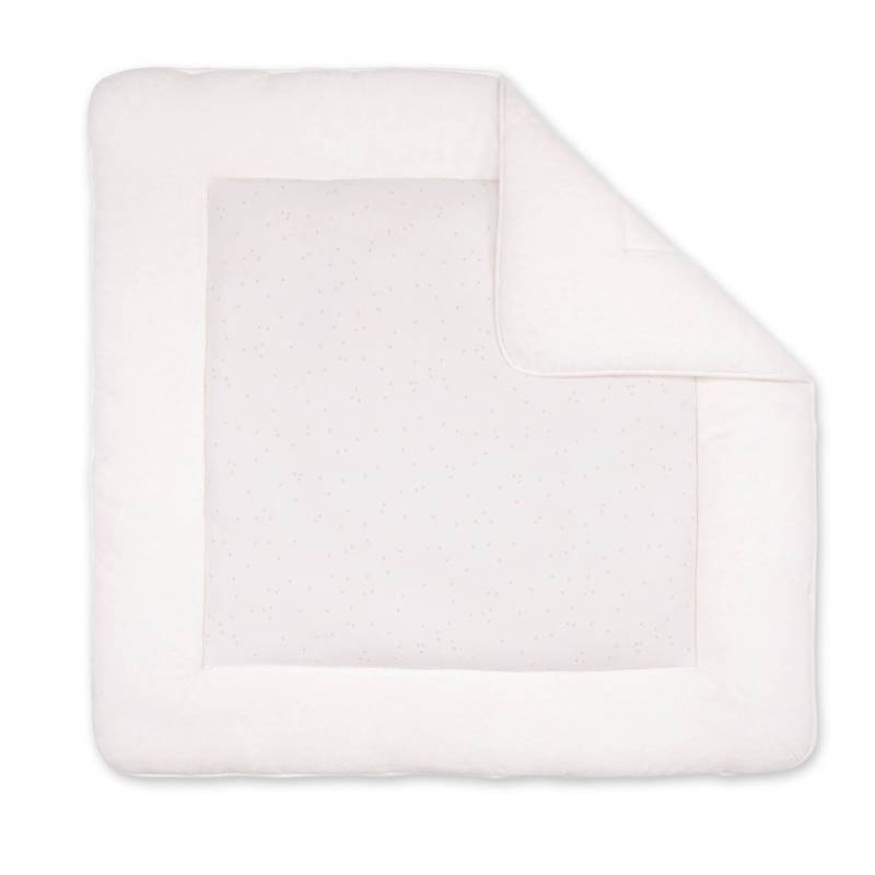 Laufstalleinlage Krabbeldecke - Pady jersey - bamboo mini pudding von Bemini