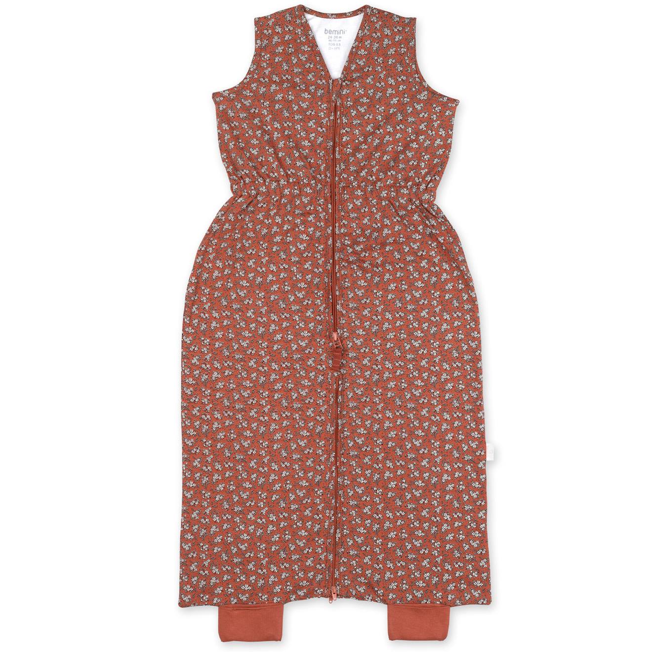 Schlafsack 24-36 Monate trennbare Beine Winter  - TOG 0.5 Jersey heidi carmin von Bemini