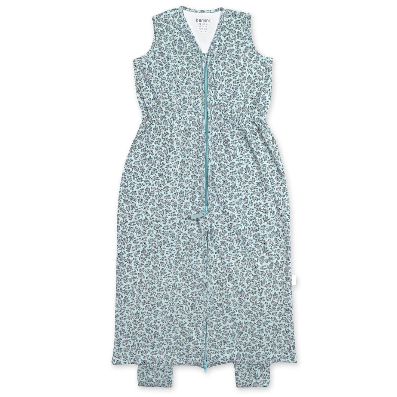 Schlafsack 24-36 Monate trennbare Beine Winter  -  TOG 0.5 Jersey print heidi opalin von Bemini