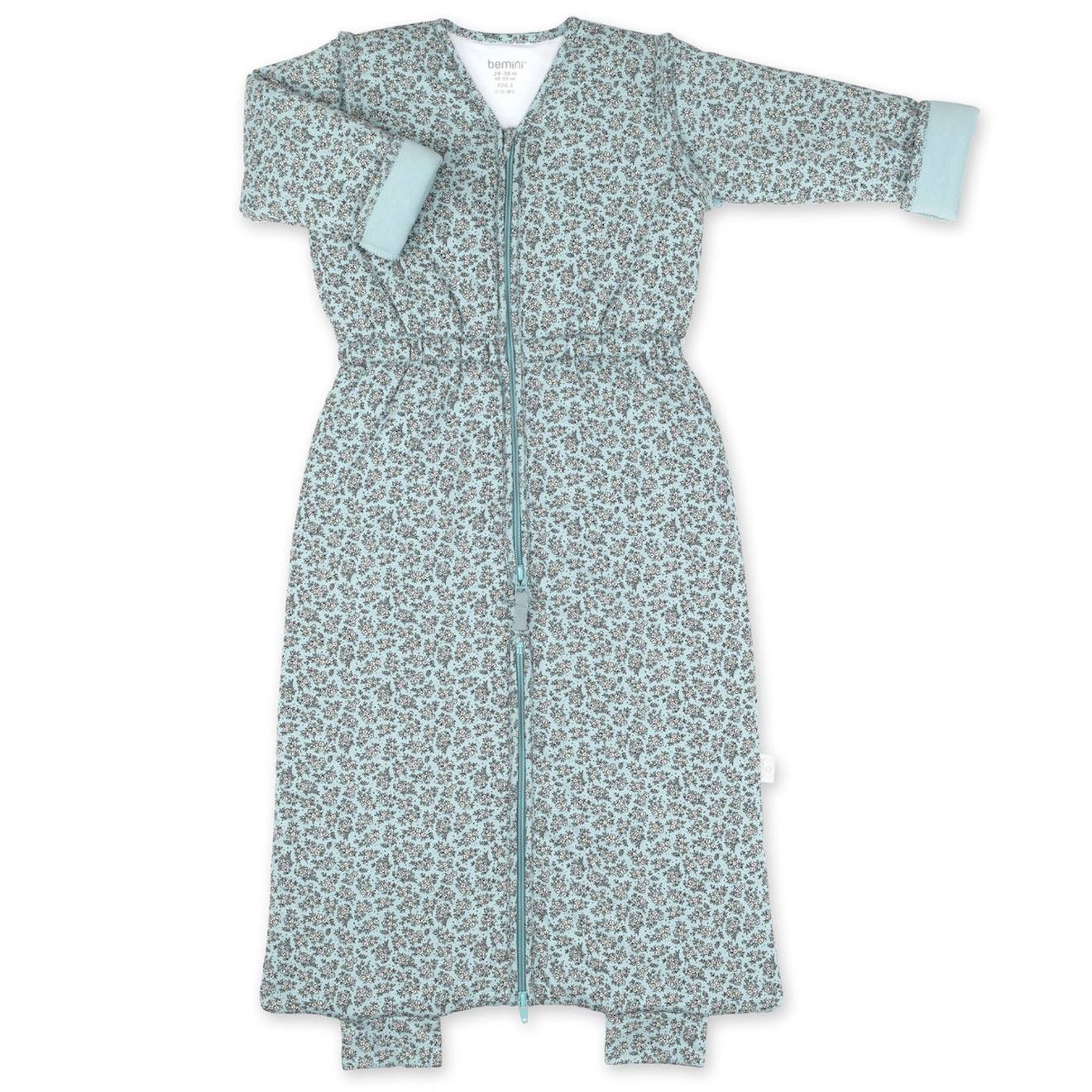 Schlafsack 24-36 Monate trennbaren Beinen - Winter - TOG 3 Pady jersey heidi opalin von Bemini