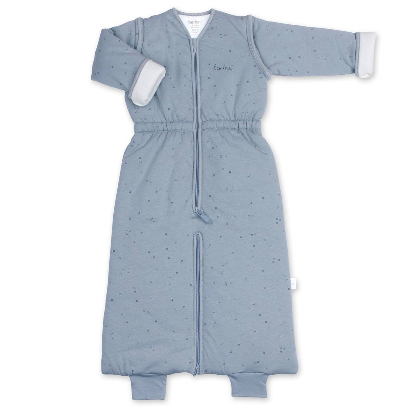 Schlafsack 24-36 Monate trennbaren Beinen - Winter - TOG 3 Pady jersey mini von Bemini