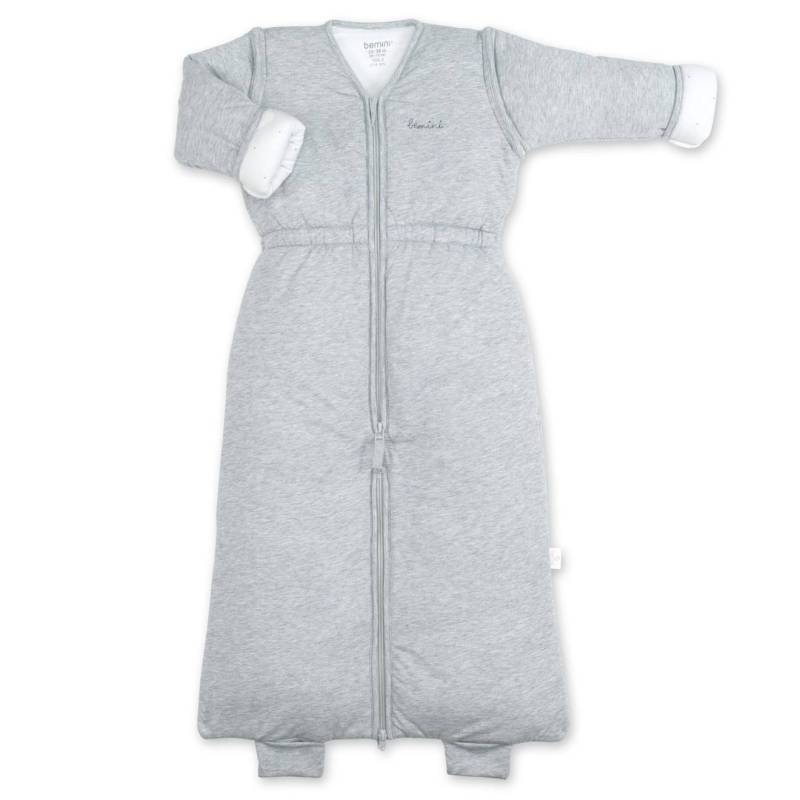 Schlafsack 24-36 Monate trennbaren Beinen - Winter - TOG 3 Pady jersey mix grey von Bemini