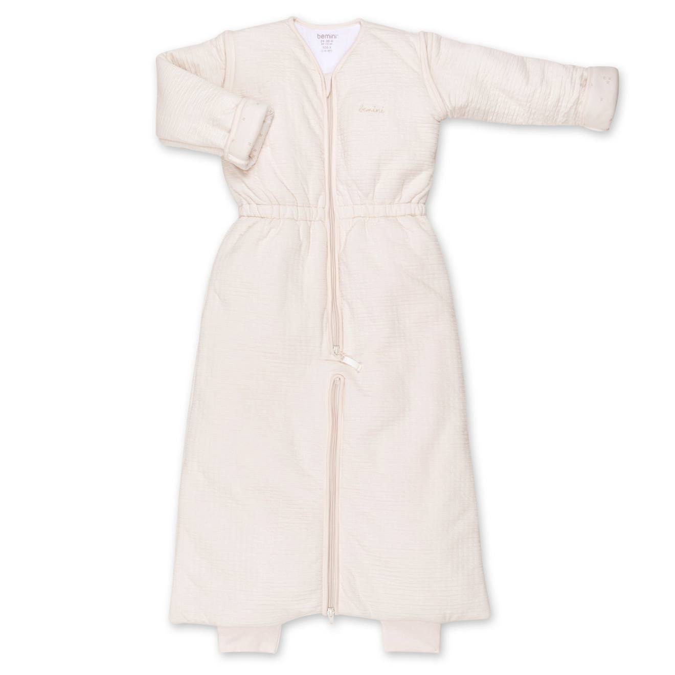 Schlafsack 24-36 Monate trennbaren Beinen - Winter - TOG 3 Pady tetra Jersey pudding von Bemini