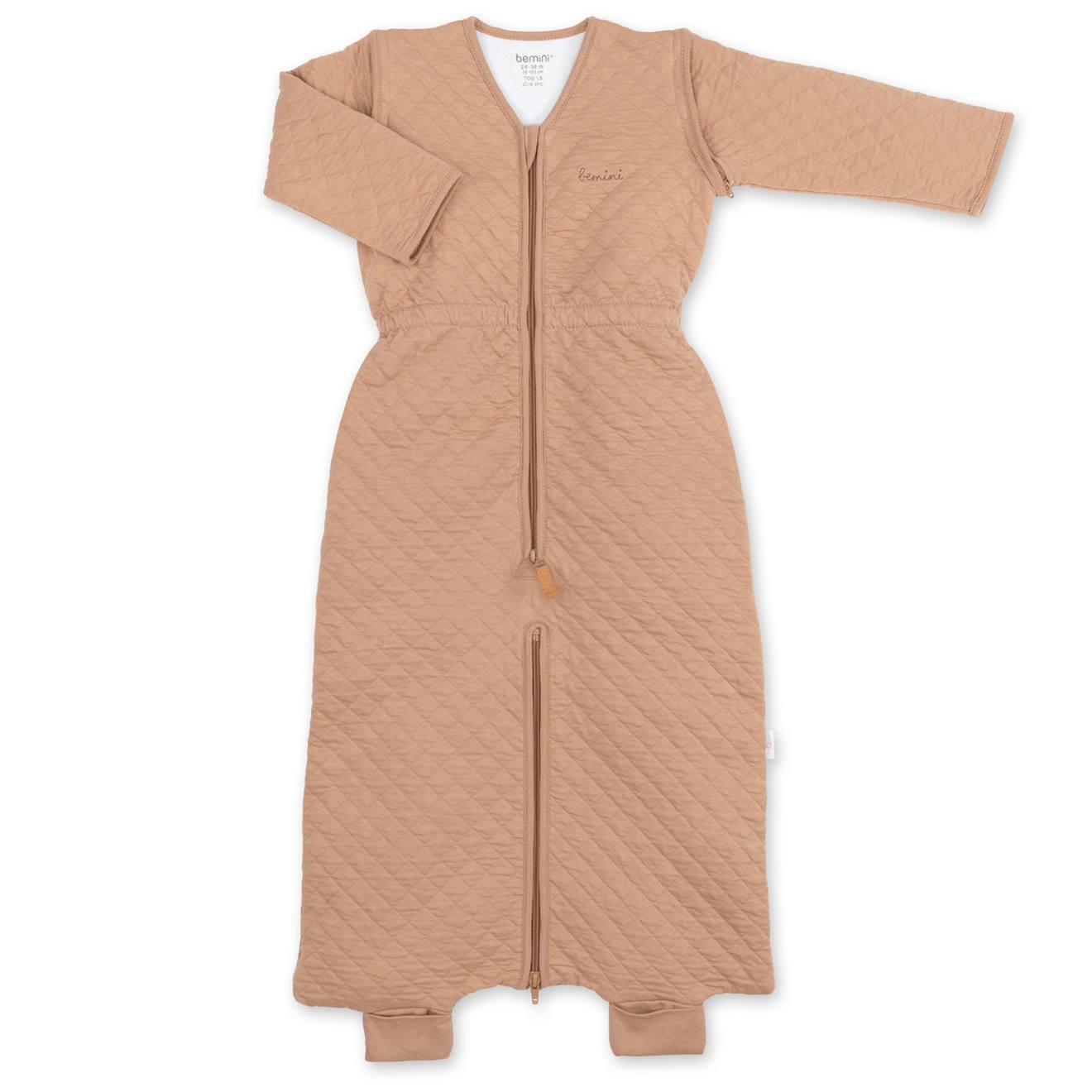 Schlafsack 24-36 Monate trennbaren Beinen - Zwischensaison  - TOG 1.5 Pady quilted jersey von Bemini