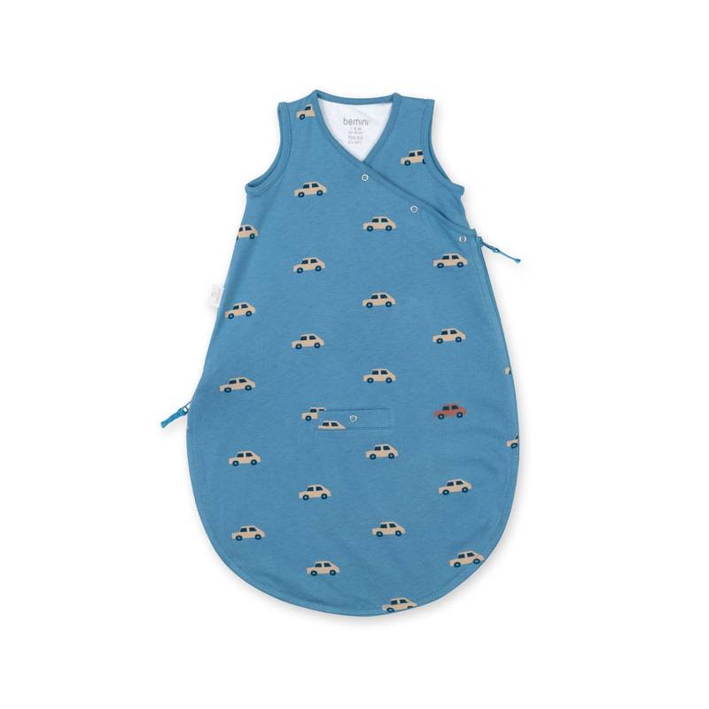 Schlafsack ärmelloser été  -  TOG 0.5 Jersey print mario turquoise von Bemini