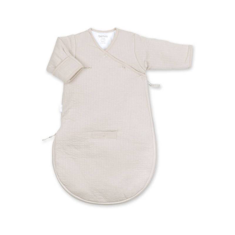 Schlafsack mit Fäustlingen Winter -  TOG 3 Pady Tetra Jersey sand von Bemini