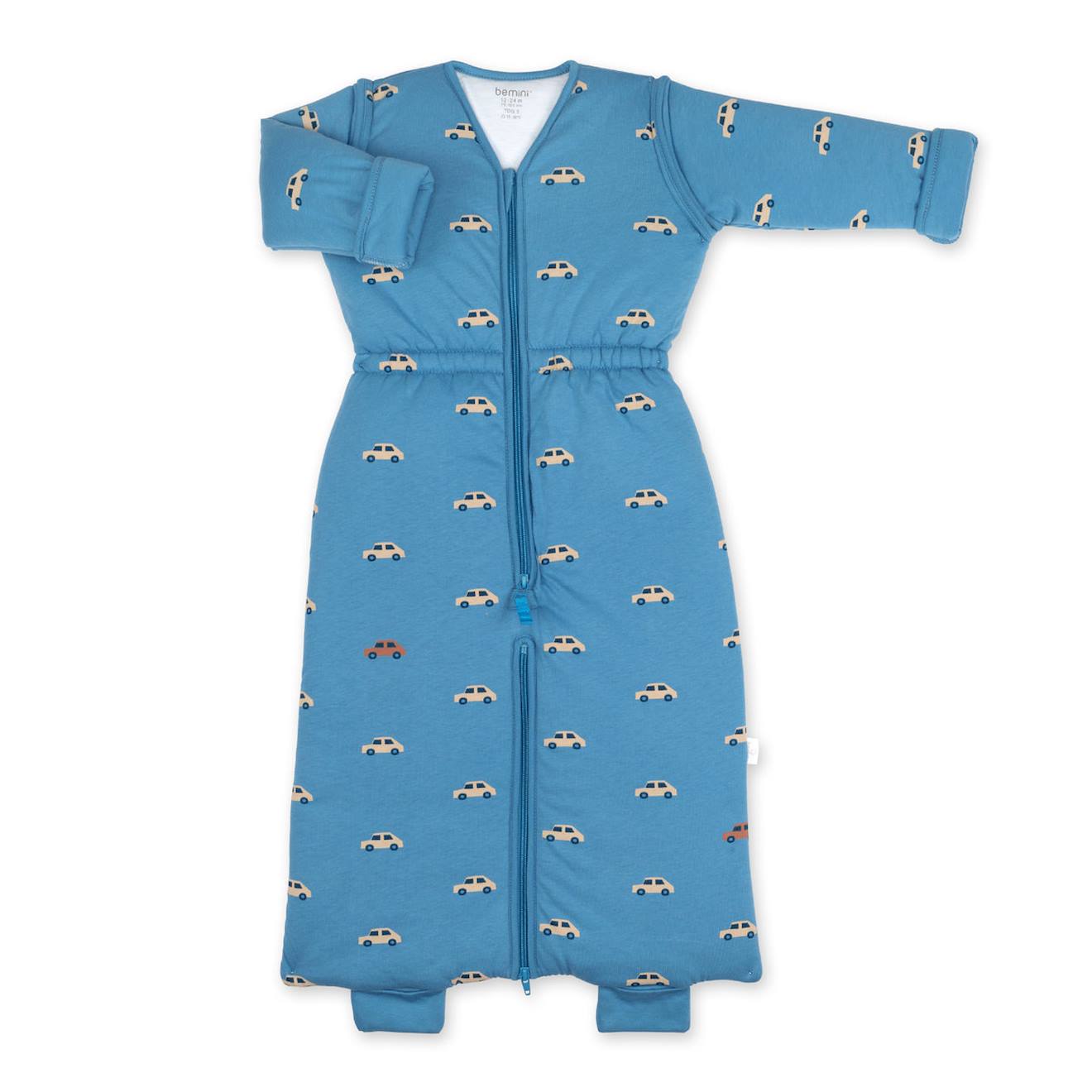 Schlafsack trennbare Beine Sommer  - TOG 3 Pady jersey - jersey mario turquoise von Bemini