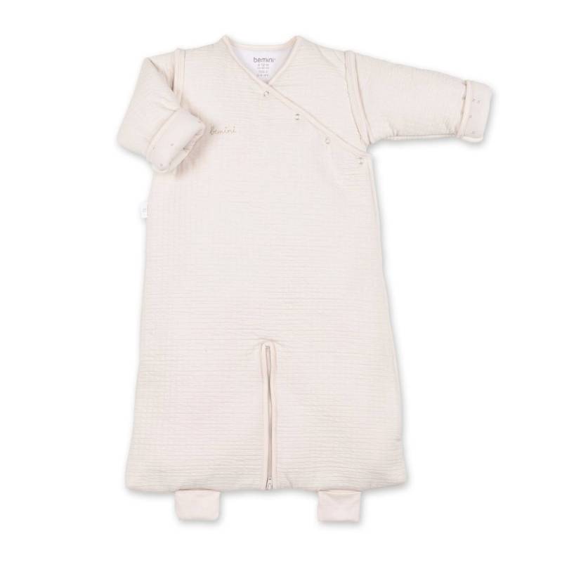 Schlafsack trennbaren Beinen - Sommer - TOG 3 Pady Tetra Jersey pudding von Bemini