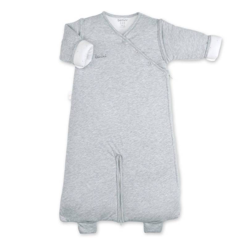 Schlafsack trennbaren Beinen - Winter - TOG 3 Pady jersey mix grey von Bemini