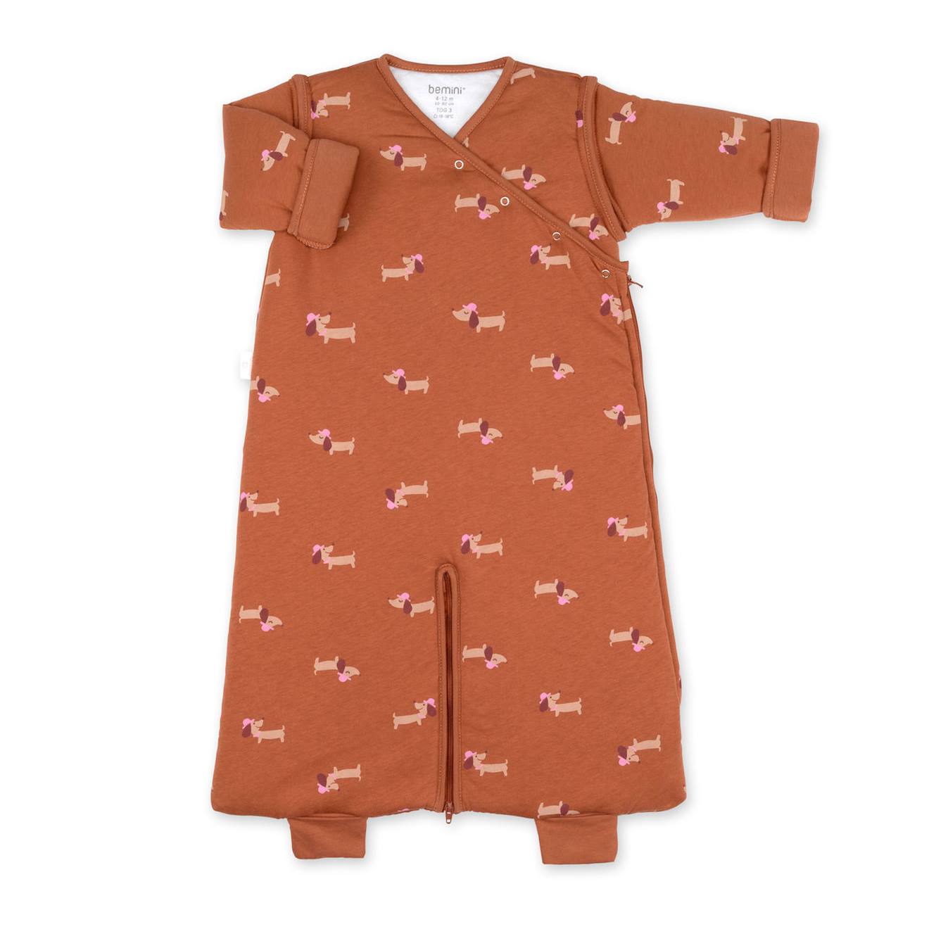 Schlafsack trennbaren Beinen - Winter - TOG 3 Pady jersey wouff von Bemini