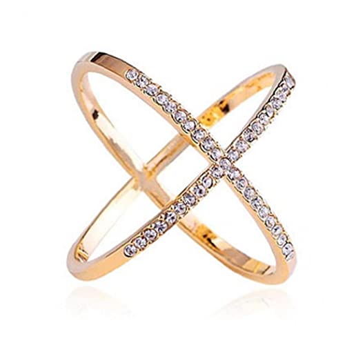 Bemvp Frauen Schals Schnalle Kristall Kreuz Schal Schal Clasp Halstuch Ring Clips Wrap Halter Damen Schmuck Geschenk von Bemvp