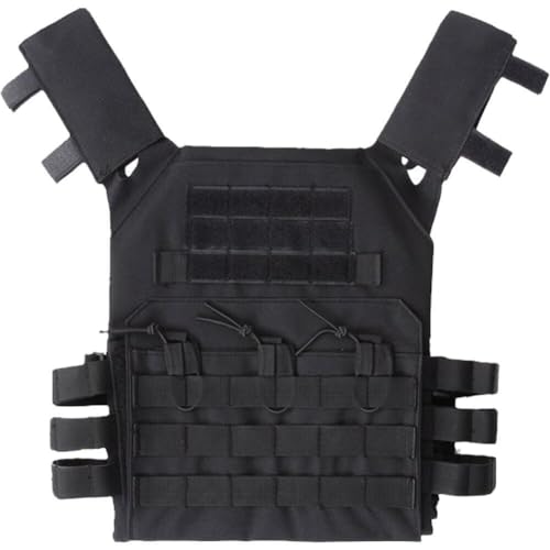 Bemvp Herren Weste Militär Armee Weste Molle Plate Carrier Airsoft Weste Für Outdoor Camping Jagd Angeln Wandern Airsoft Kriegsspiel von Bemvp