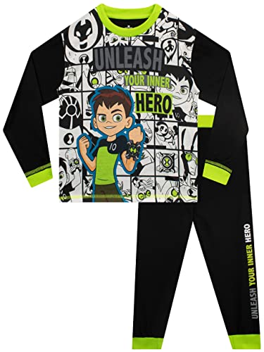 Ben 10 Jungen Aliens Schlafanzug Mehrfarbig 110 von Ben 10