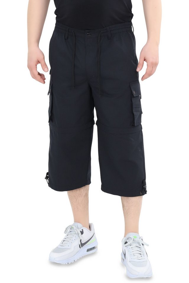 Ben Creek Cargobermudas QM7 3/4 Zip-Off Capri Bermuda, kurze Herren Shorts, Outdoorhose von Ben Creek