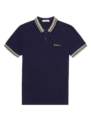 Ben Sherman (0070758IL Herren Signature Polo in, marineblau, XXL Große Größen von Ben Sherman