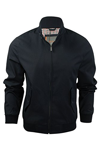 Ben Sherman Herren Jacke Bomberjacken/Harrington Collared (Dark Navy) XXL von Ben Sherman