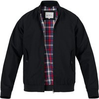 Ben Sherman Herren Blouson schwarz Baumwolle unifarben von Ben Sherman