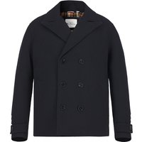 Ben Sherman Herren Jacke blau Wolle unifarben von Ben Sherman