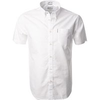 Ben Sherman Herren Kurzarmhemd weiß Oxford von Ben Sherman