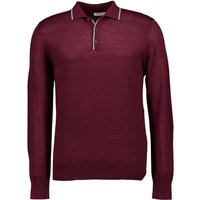 Ben Sherman Herren Pullover rot unifarben von Ben Sherman